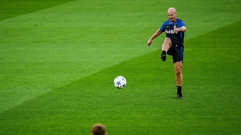 Red Bull Salzburg, Training, Benfica Lissabon,