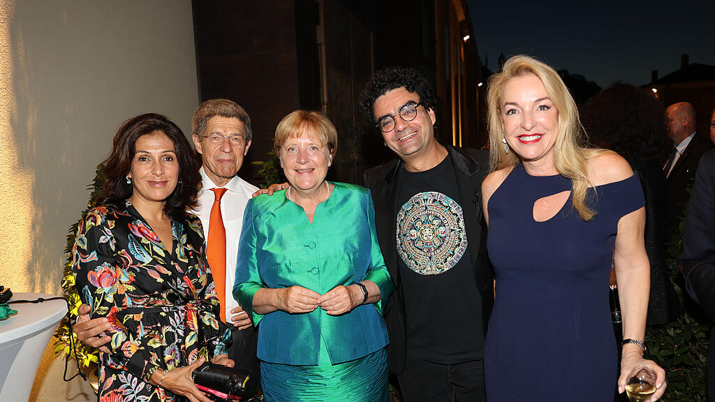 Angela Merkel bei den Festspielen