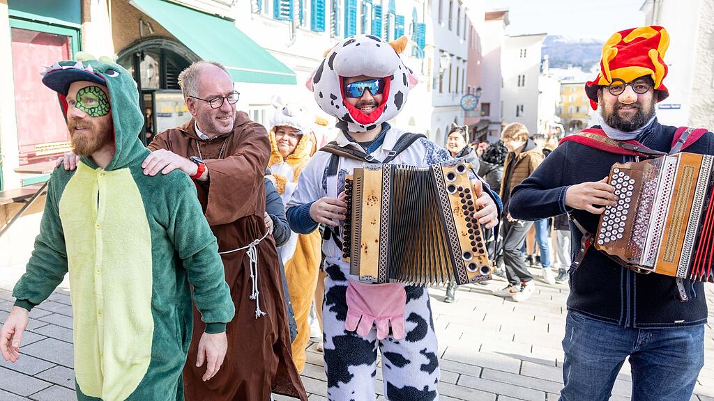 Hallein feiert Fasching
