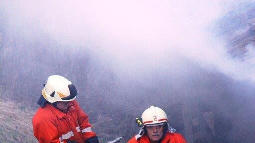 Feuerwehr verhindert Vollbrand