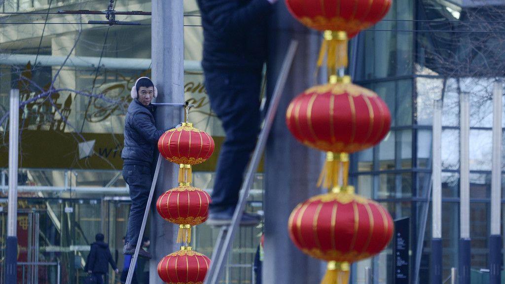 China feiert das Jahr des Hahns