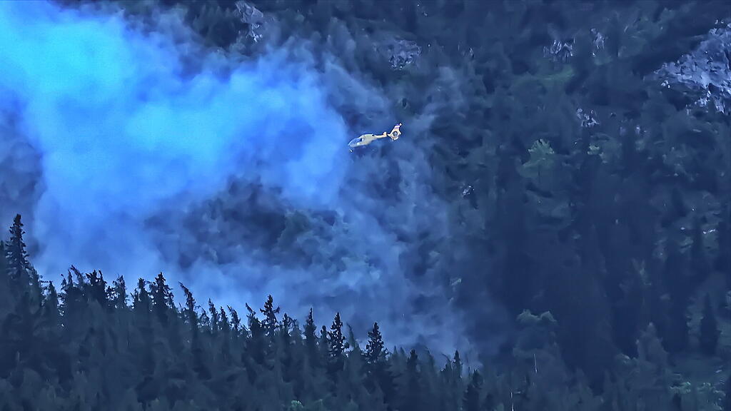 Rettungsaktion am Untersberg