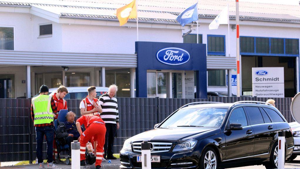 Verkehrsunfall auf der B158