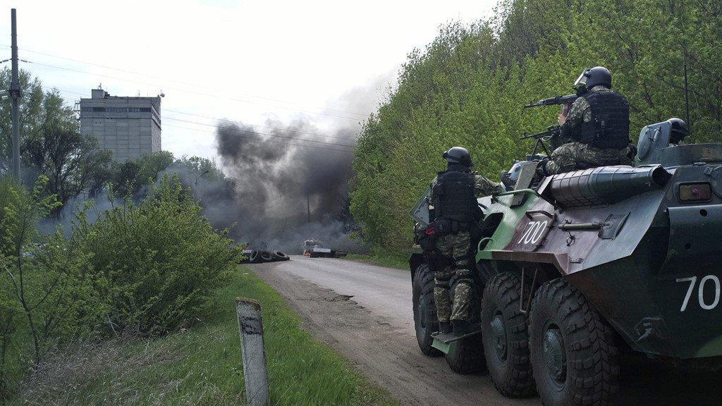 Gefechte im Osten der Ukraine