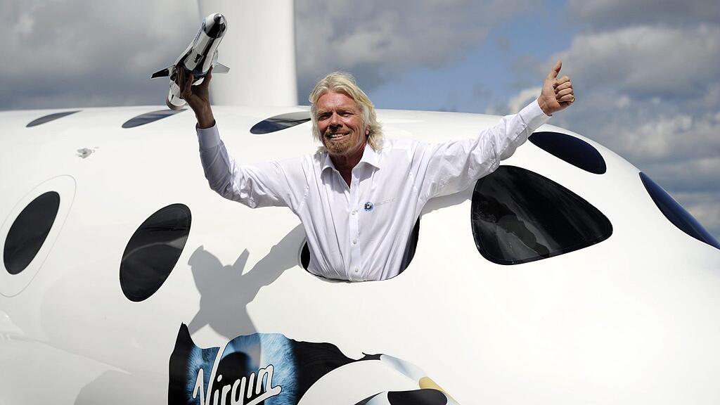 Milliardär Richard Branson will den Rekord von Felix Baumgartner egalisieren.