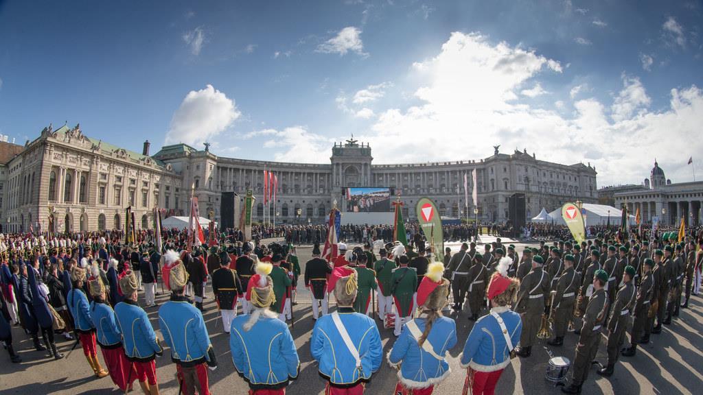 Salzburger Schützen in Wien