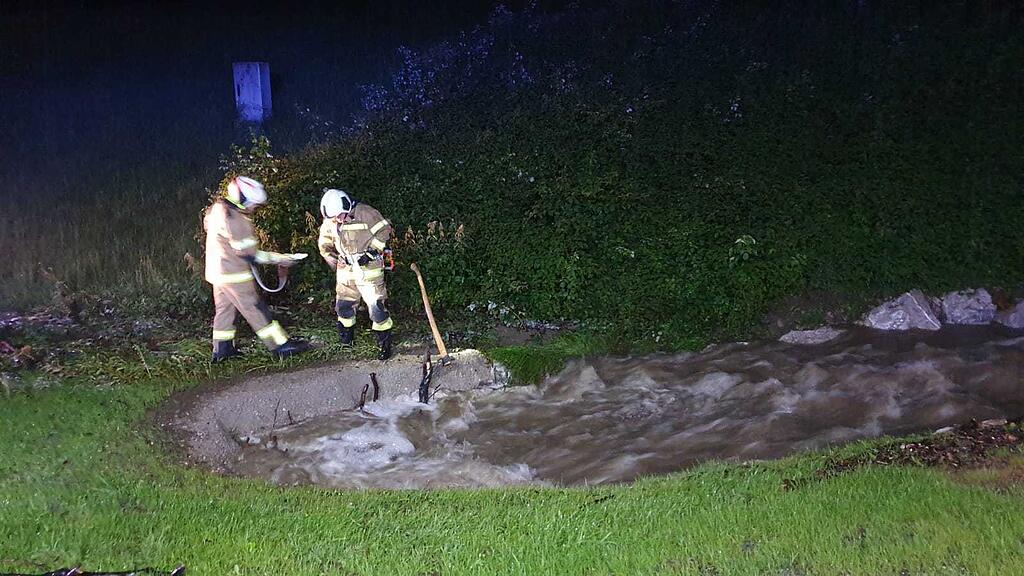 Unwetter in Thalgau