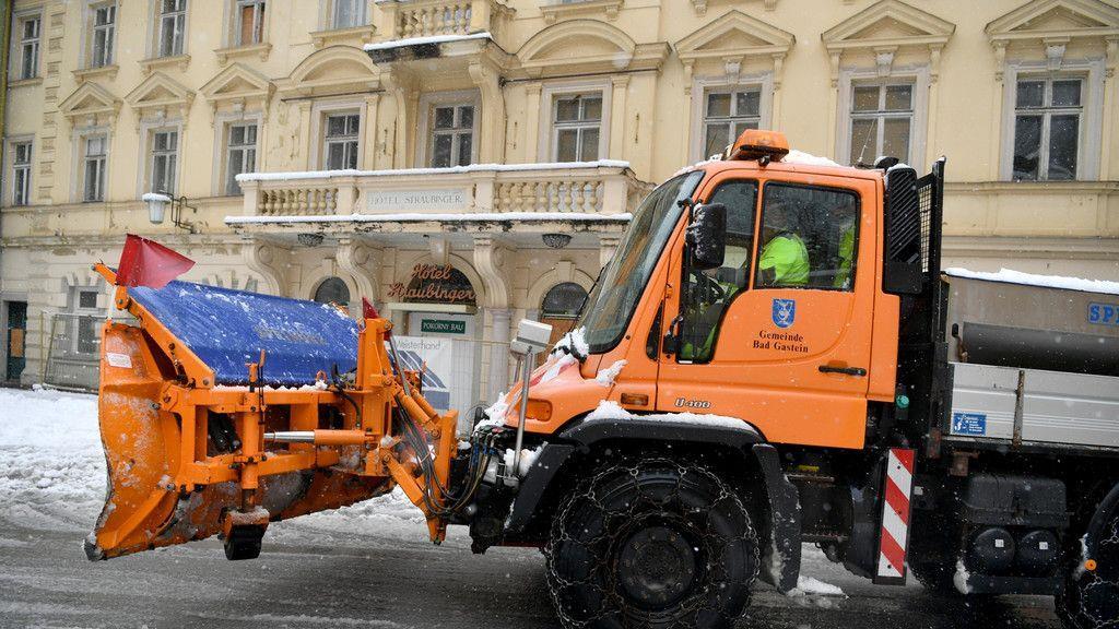 Schneebilder aus Bad Gastein