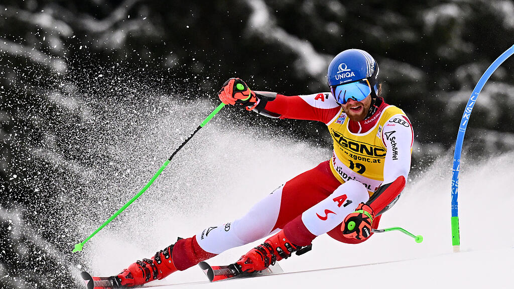 Marco Schwarz in Alta Badia