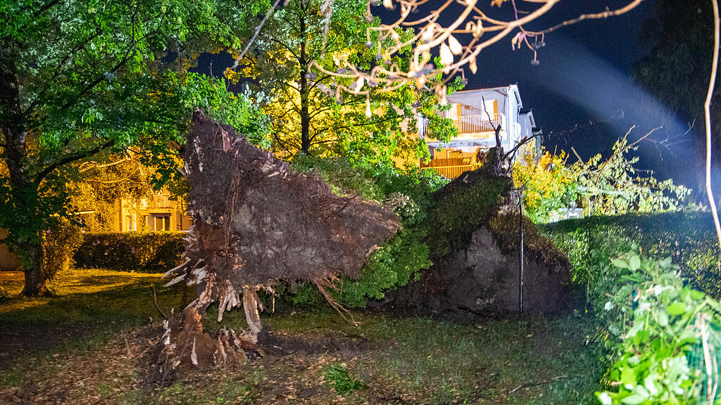 Unwetter Stadt Salzburg