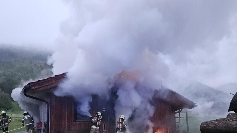 Brand Bauernhof Kuchl