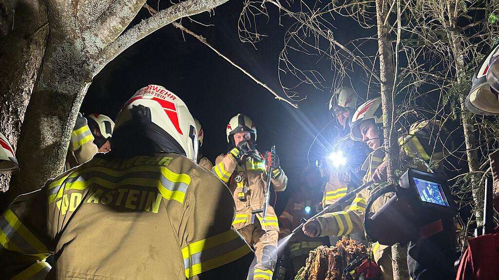 Waldbrand Graukogel Bad Gastein