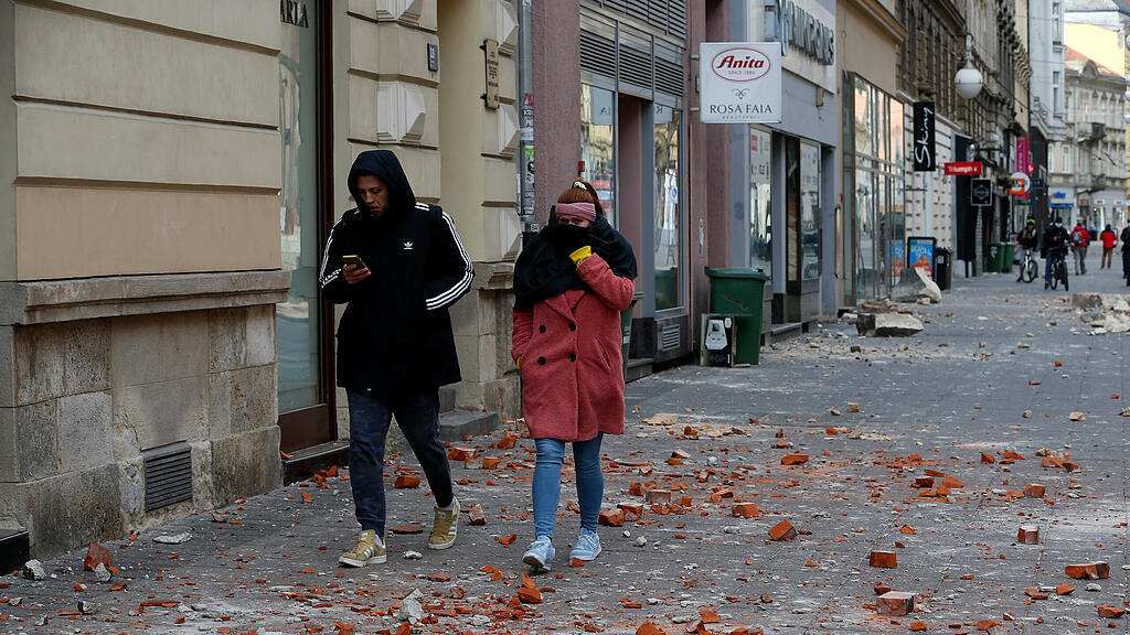 Erdbeben, Zagreb