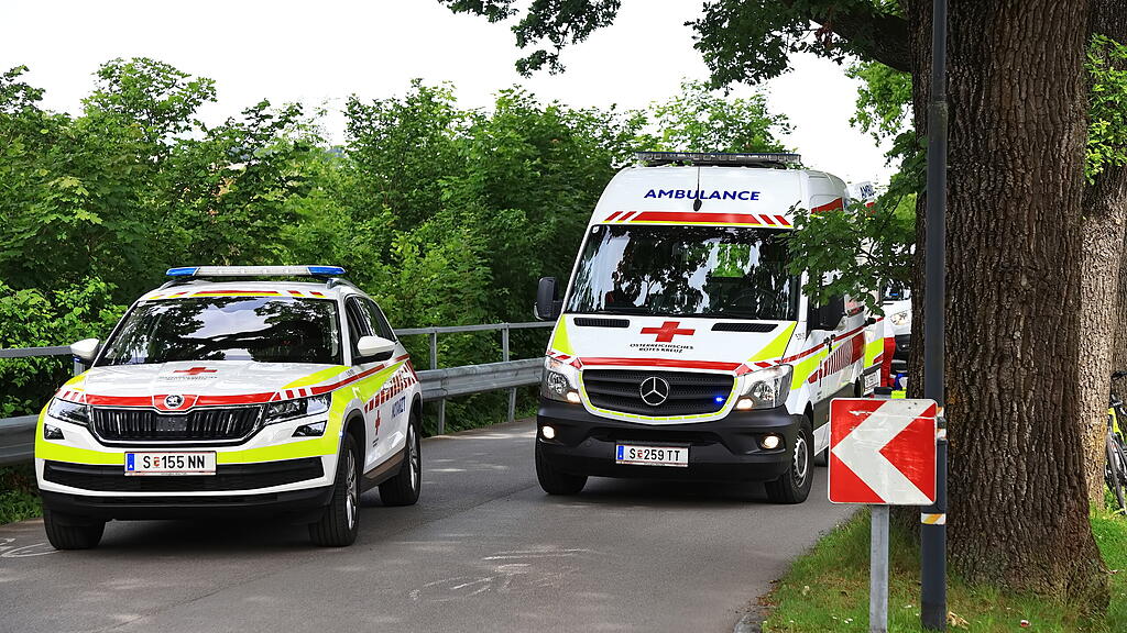 Fahrradunfall beim Salzburger Volksgarten