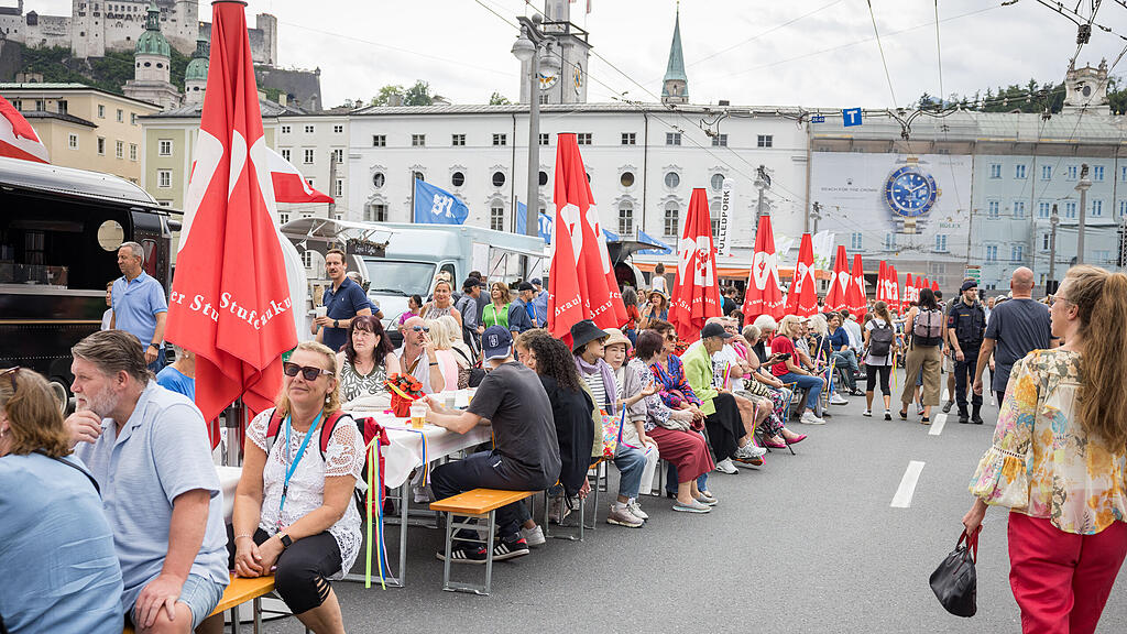 Salzburger Stadtfest Freitag