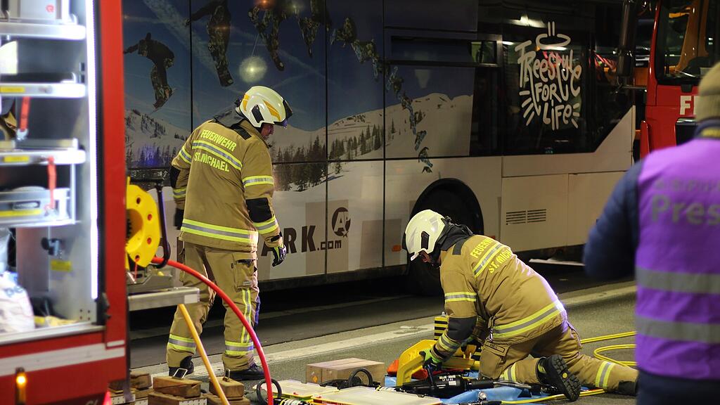 Übung Katschbergtunnel