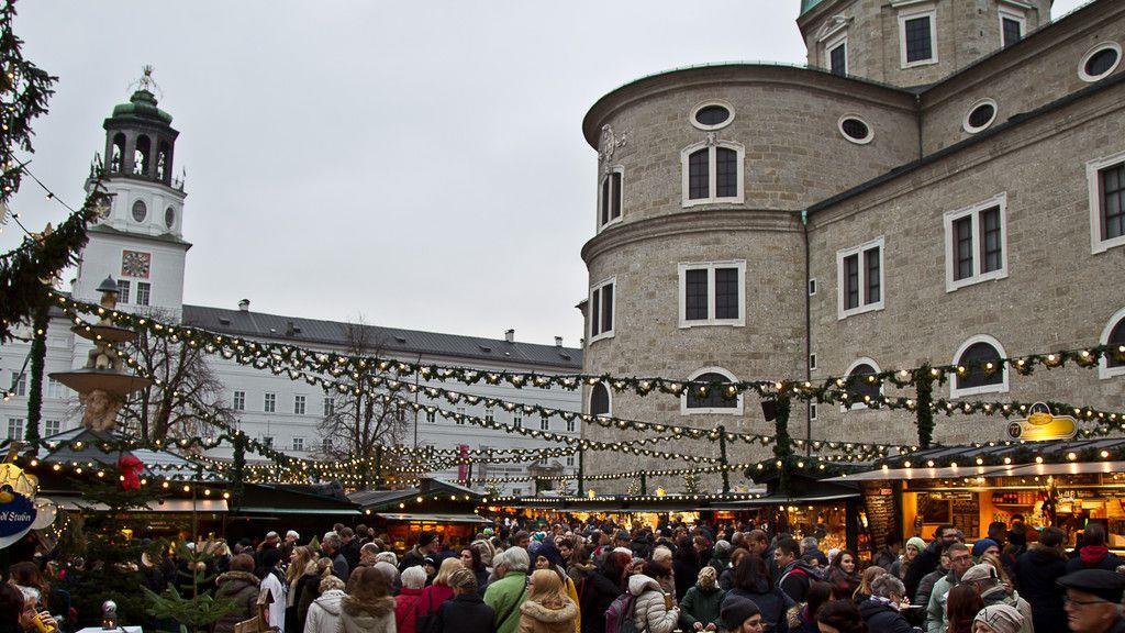 Ansturm auf Christkindlmarkt