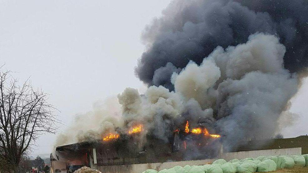 Brand in Korneuburg