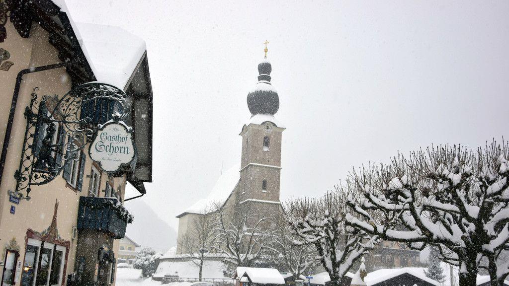 Schneemassen in Salzburg