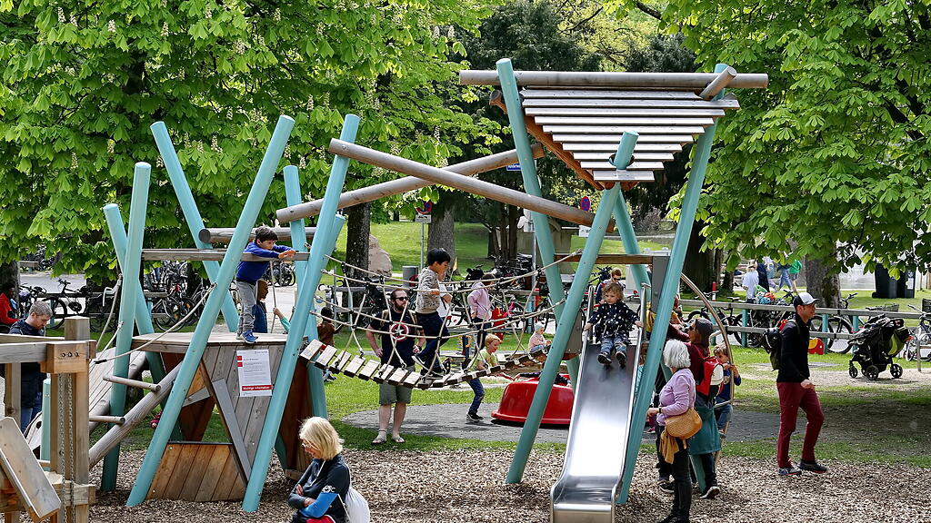 Volksgarten Eröffnung