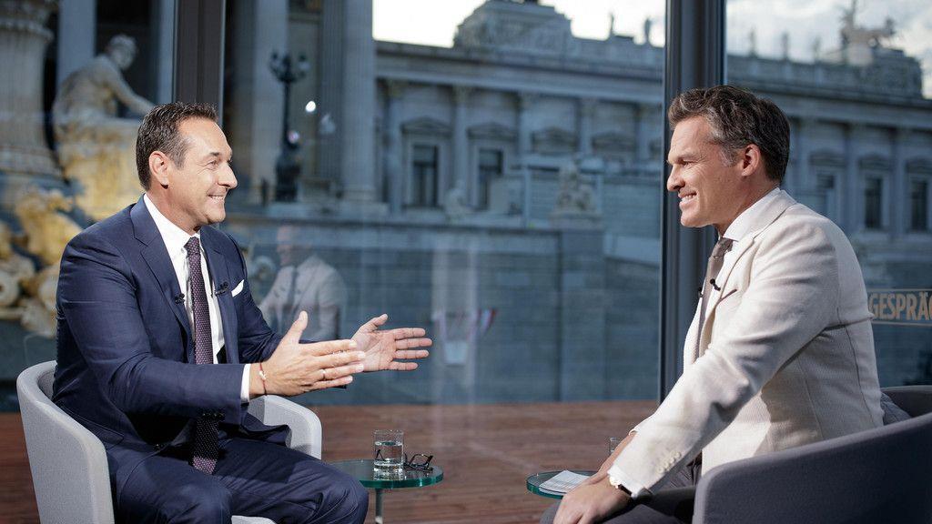 Strache im "Sommergespräch"