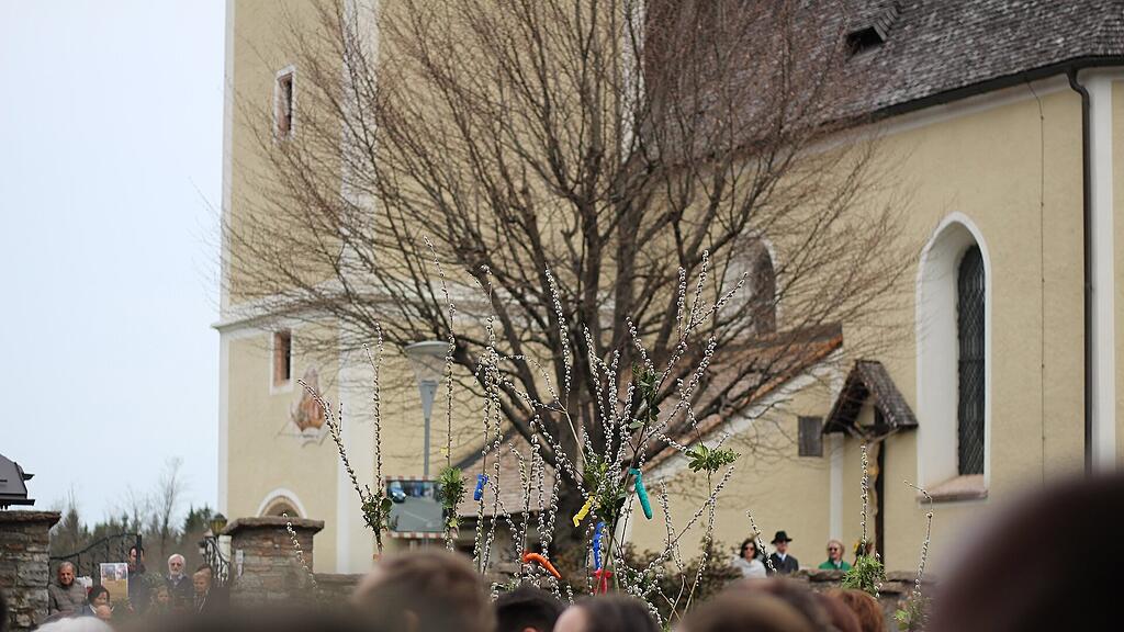 Palmsonntag in Puch