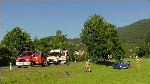Unfall auf B95