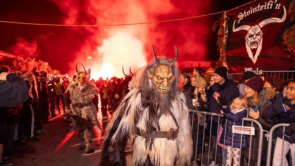 Krampuslauf in Wals (Stockhalle)