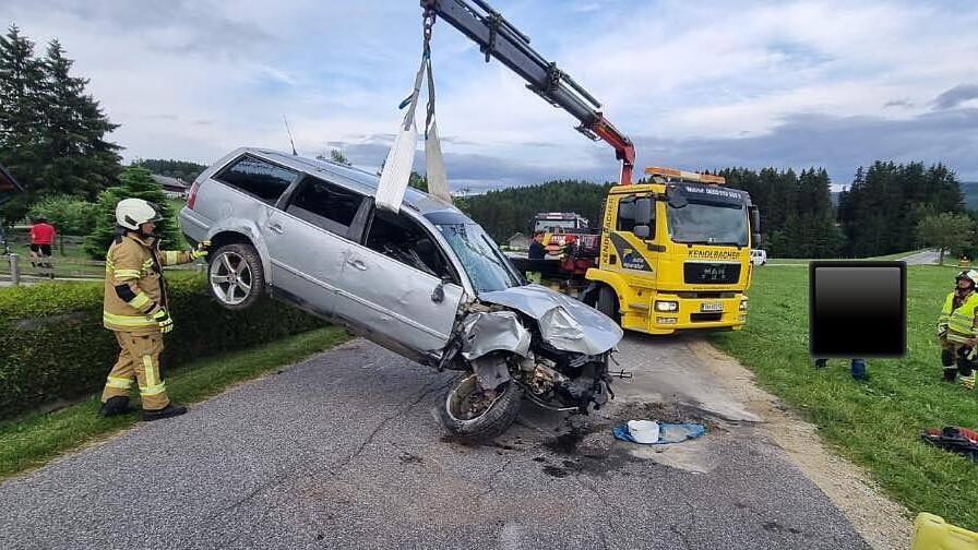Pkw-Crash in Mariapfarr