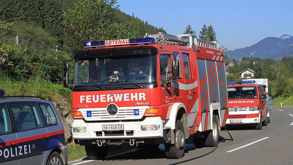 Bilder vom Unfall auf der B166