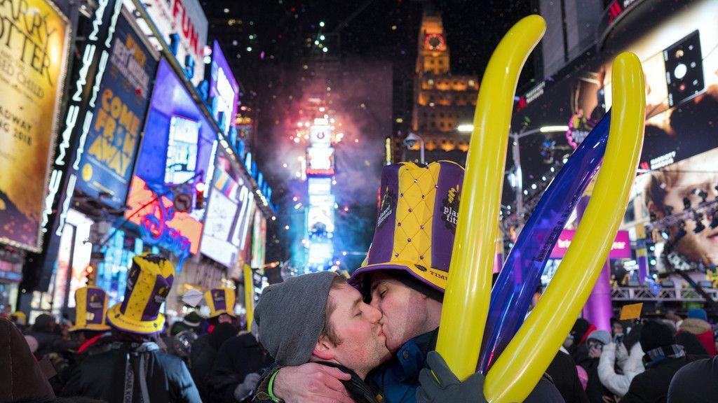 Silvester 2017 in New York