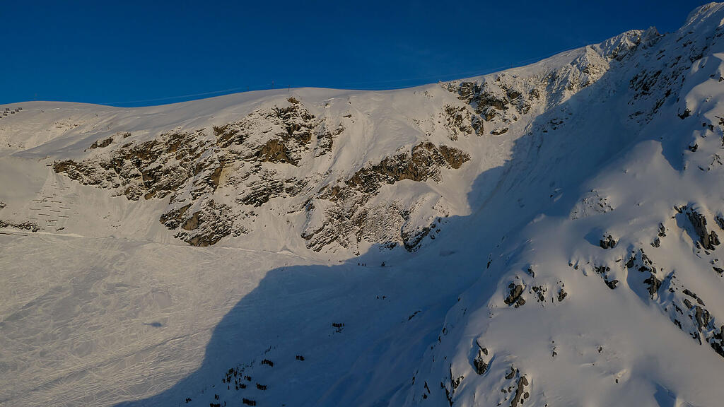 Lech/Zürs Lawinenabgang