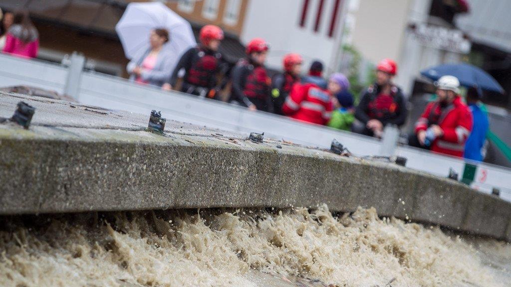 Hochwasser in Mittersill