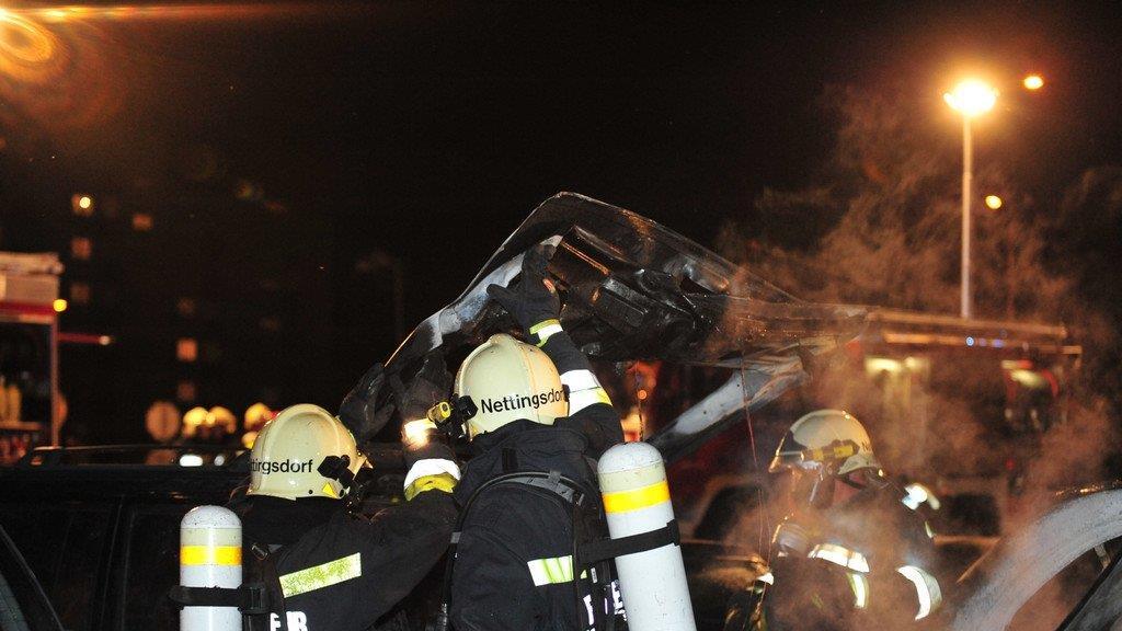 KFZ-Brand in Haid