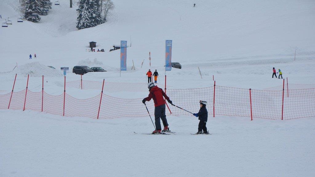 Skifahren auf der Postalm