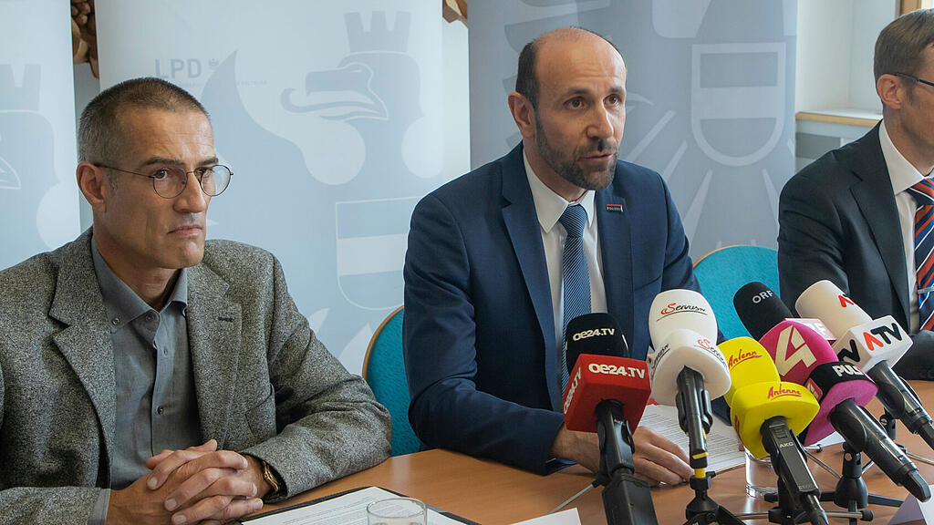 Pressekonferenz Home-Invasion Koppl