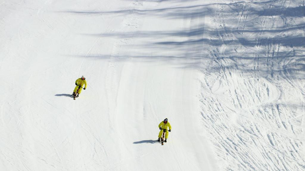 Snowbike-Rekordversuch in Obertauern