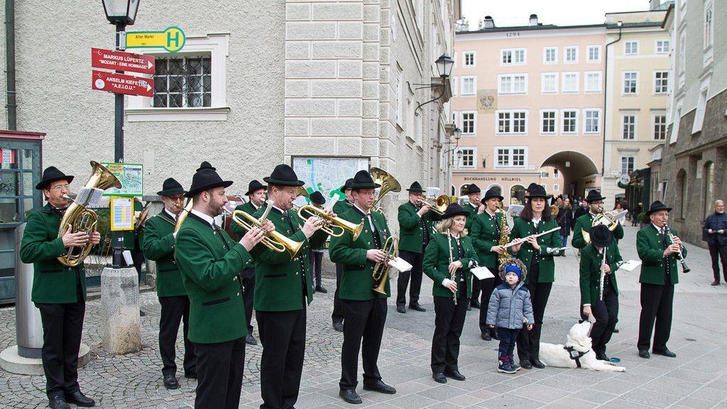 Richard Lugner auf Wahlkampftour in Salzburg II