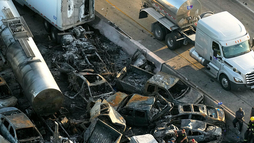 Unfall-Inferno in USA