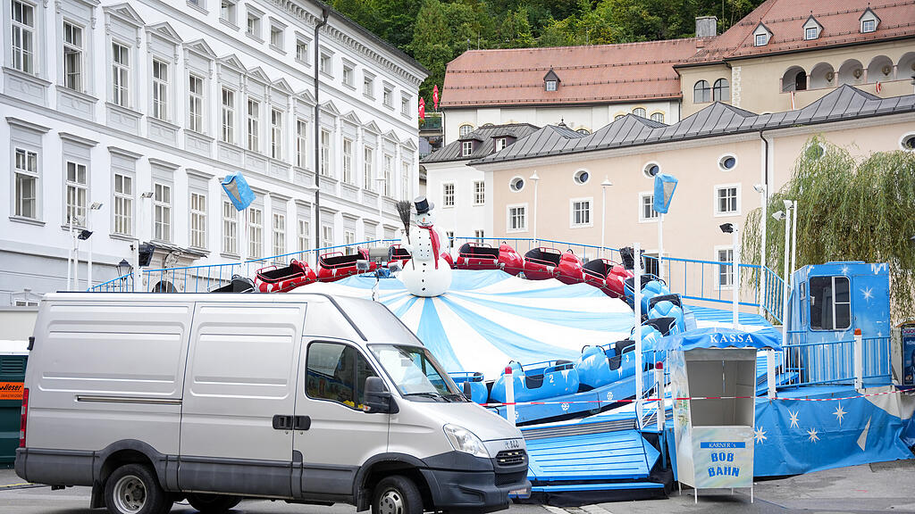 Rupertikirtag Aufbau