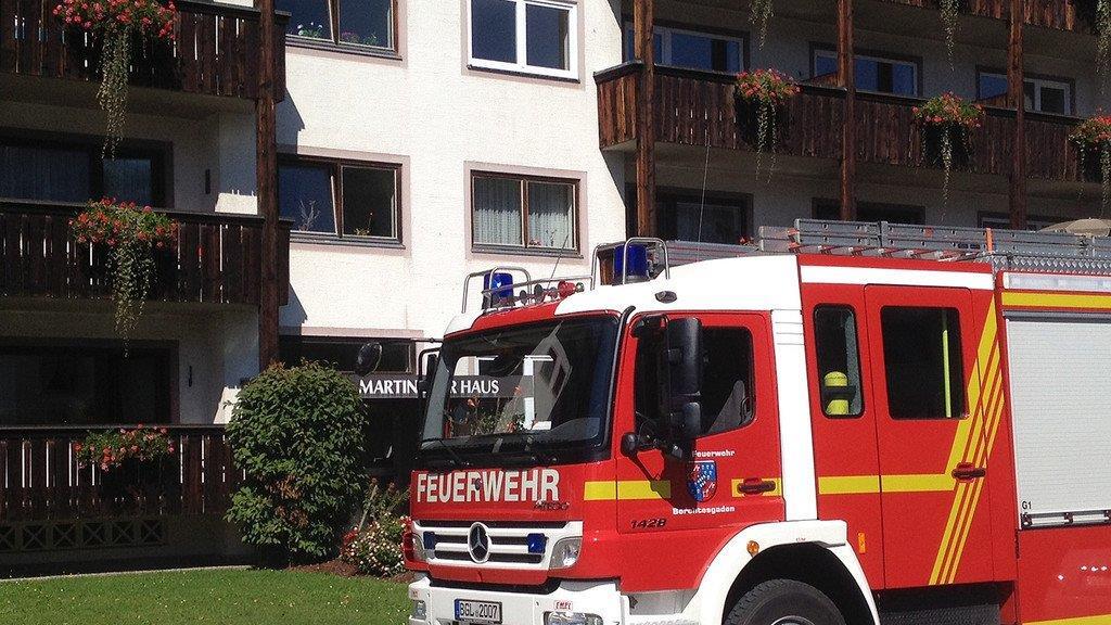 Brand in Altersheim