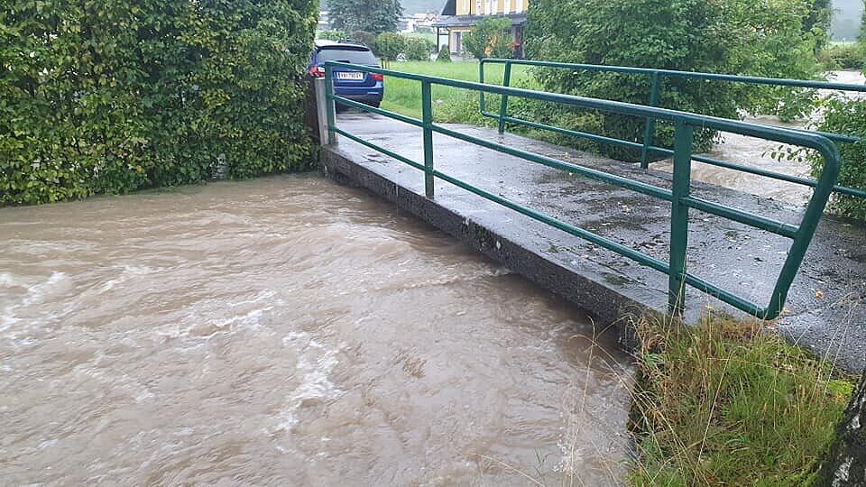 Thalgau, \u00dcberflutungen