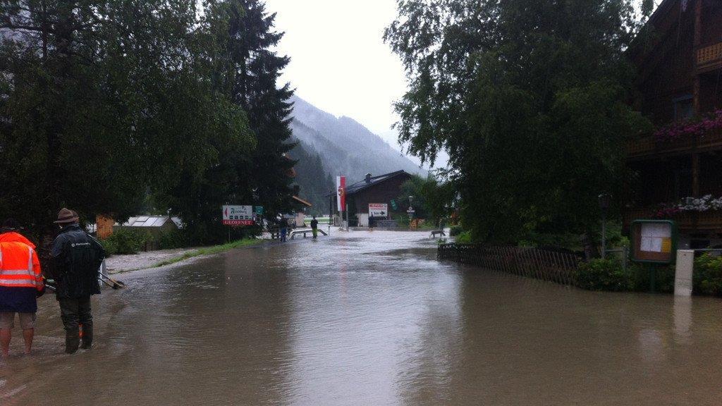 Hochwasser in Neukirchen
