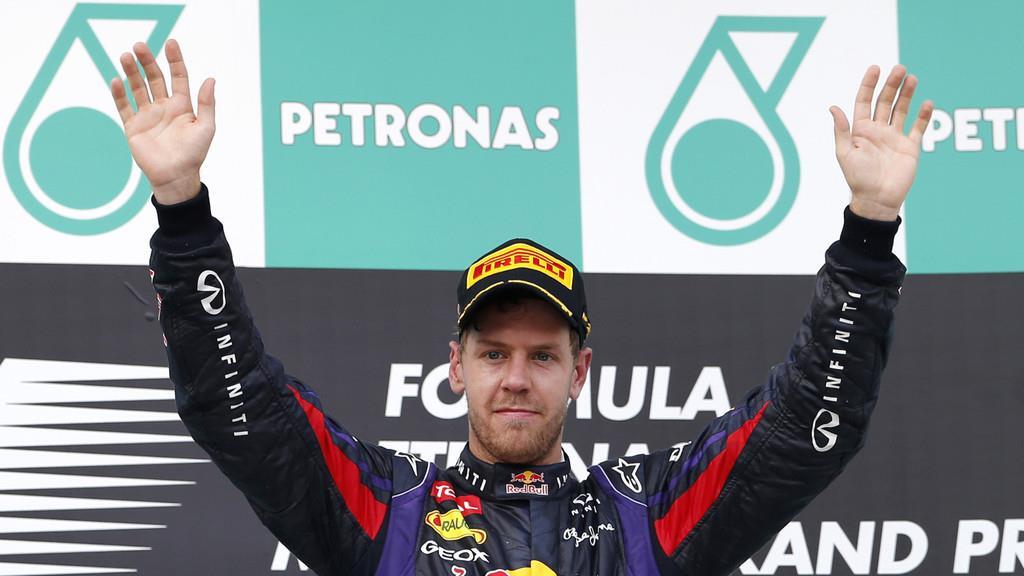 Formel 1: Siegerehrung in Malaysia