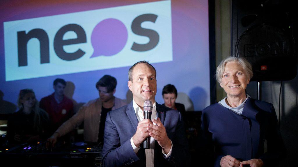 Wahlfeier Neos