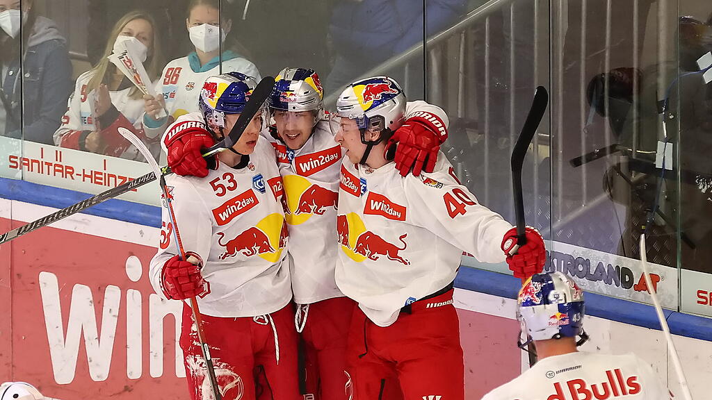 Eishockey, Halbfinale, EC Red Bull Salzburg, Vienna Capitals