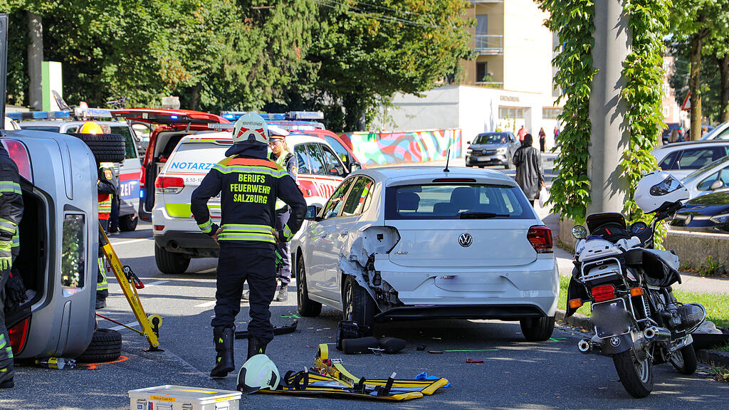 Unfall Lindhofstraße