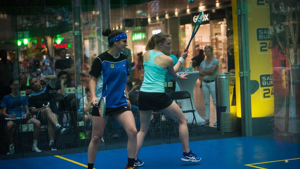 Squash im Europark