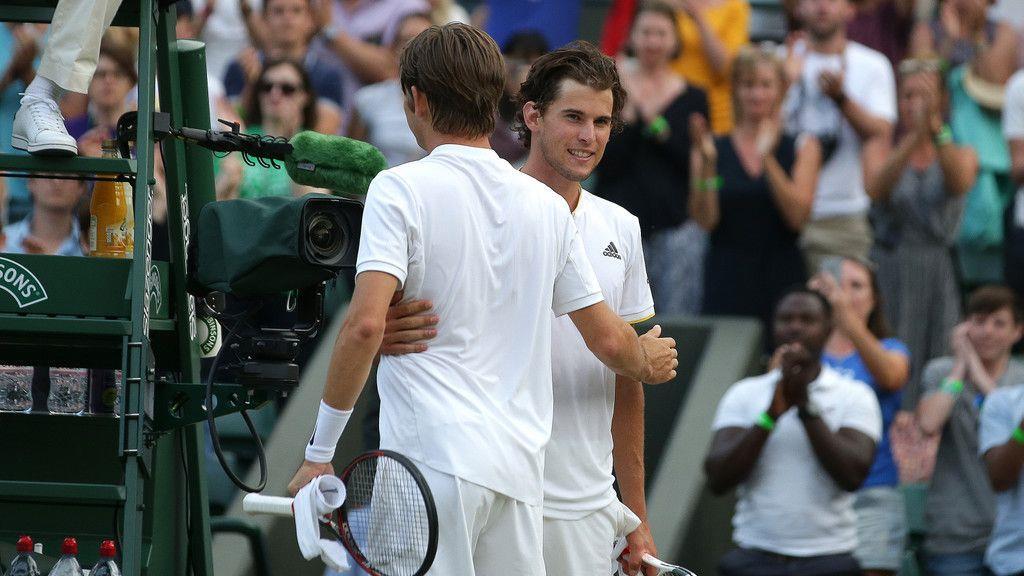 Thiem vs. Donaldson Wimbledon 2017