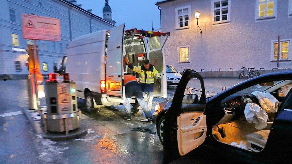 Pollercrash am Michaelitor